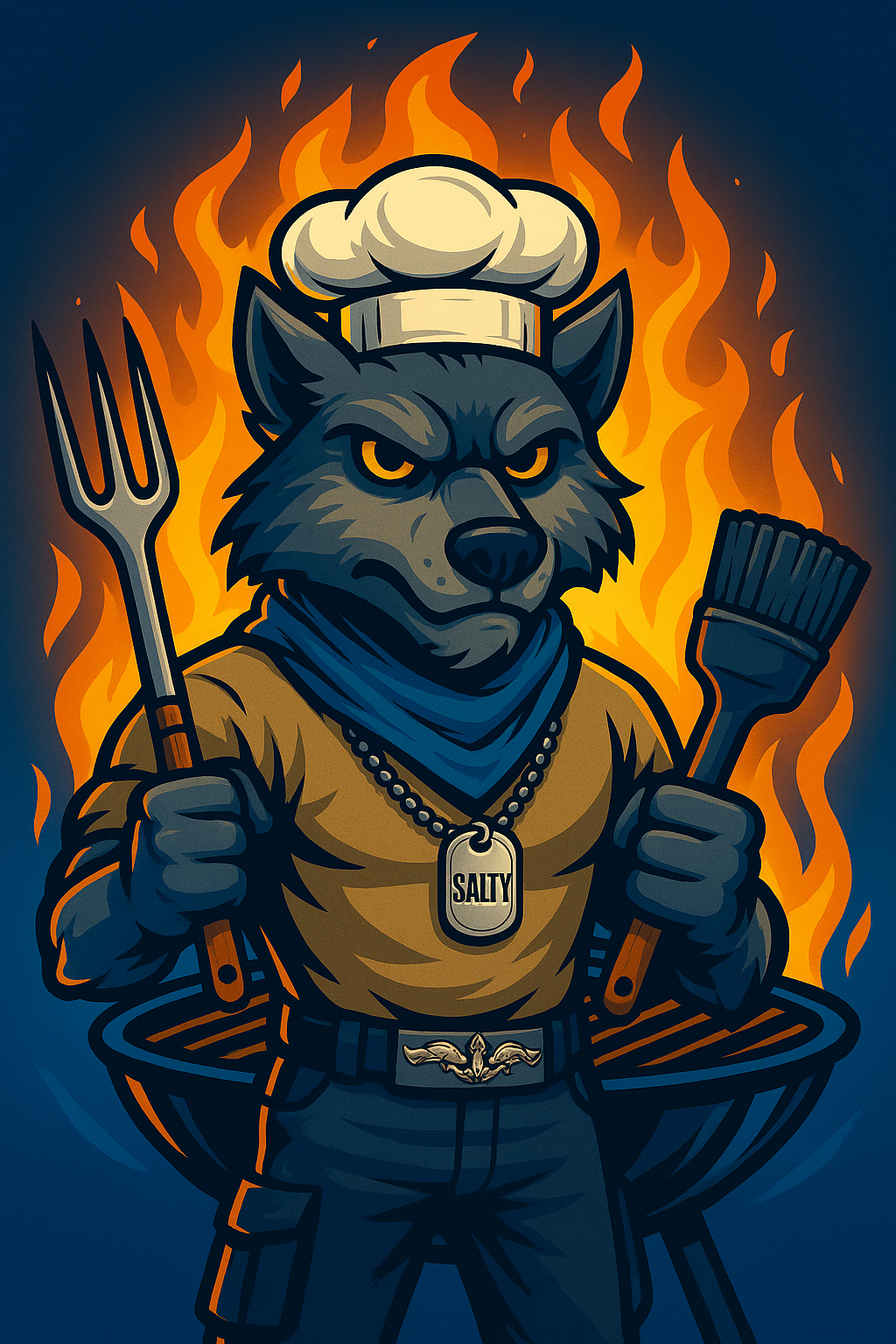 Salty the Wolf